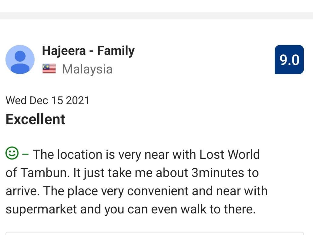 Apartment Sunway Alpine Village Near Onsen Lost World Of Tambun